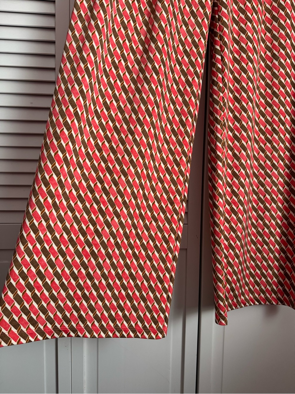 J. McLaughlin Pasha Wide Leg Pull On Pant in Mini Fernwood Geo Print Medium NWT - Picture 3 of 9